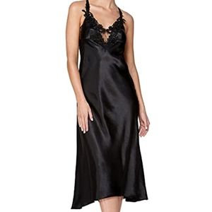 NEW Flora Nikrooz Stella Gown . Black